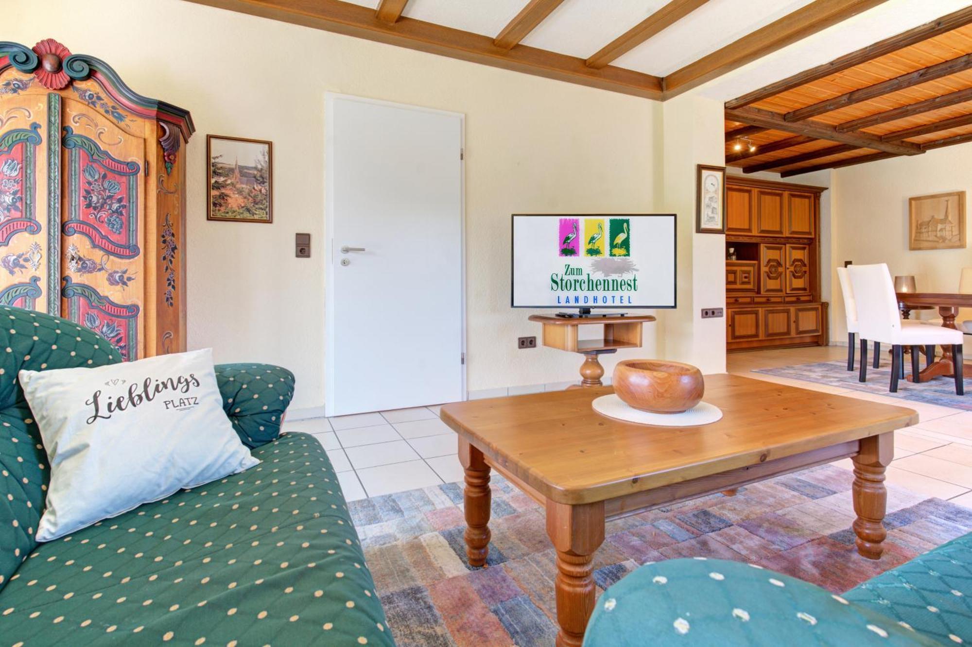 באן Apartment Landhotel Zum Storchennest מראה חיצוני תמונה